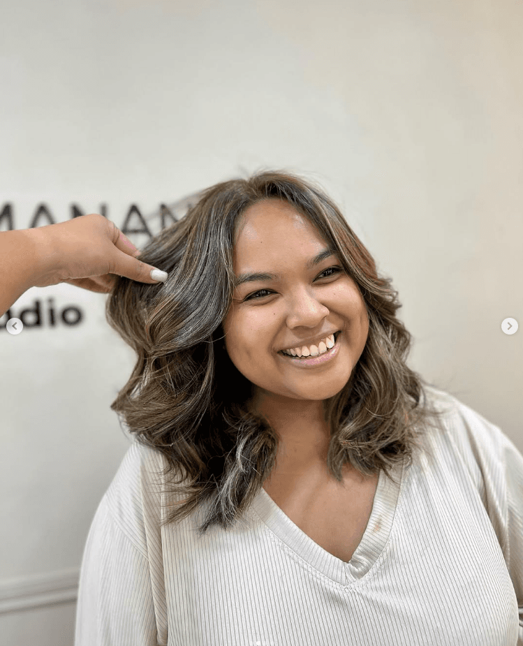 Coiffure élégante